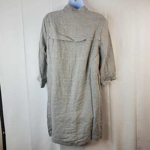 Lacoste Gray Sweatshirt Sweater Dress Tunic - Picture 5 of 12